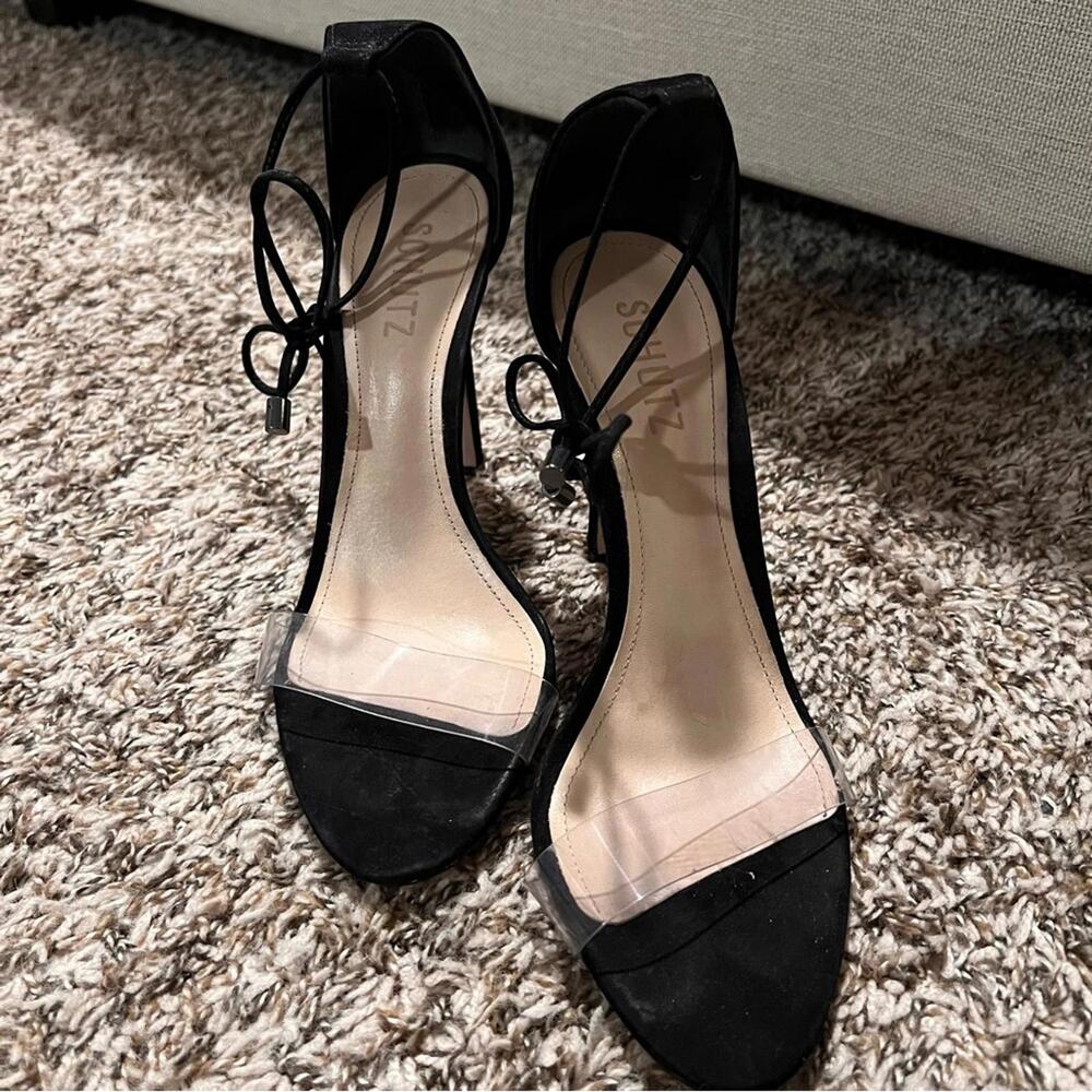 SCHUTZ Black Strappy Women's Heels